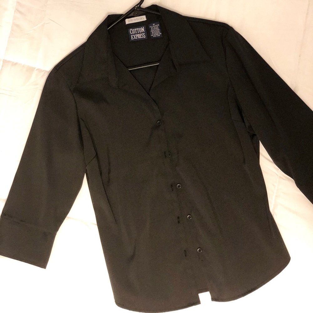 Dress shirt great with jeans or dress pants!